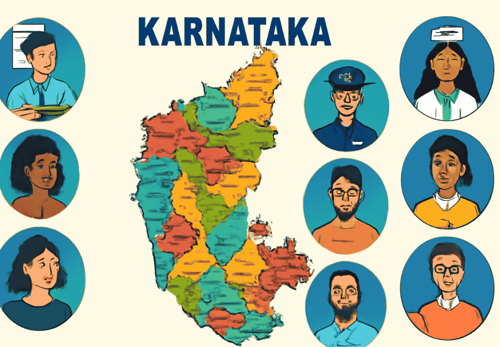 District Wise Govt Jobs in Karnataka