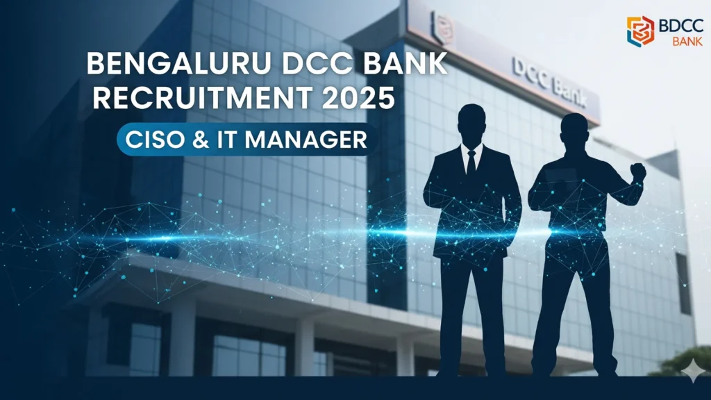 Bengaluru DCC Bank Recruitment