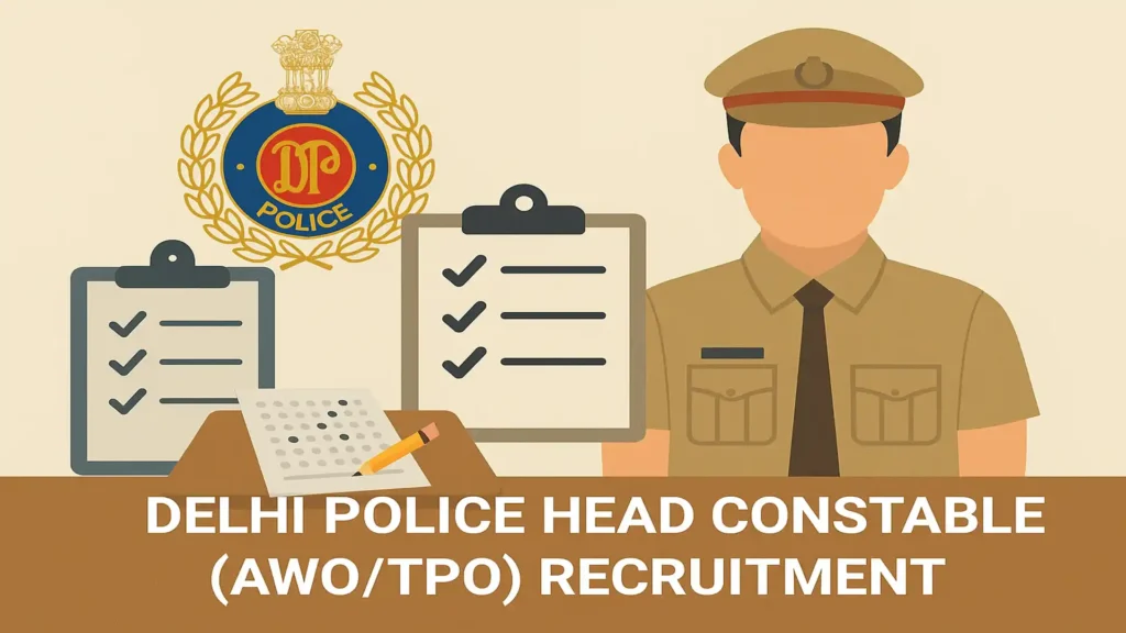Delhi Police Head Constable Recruitment