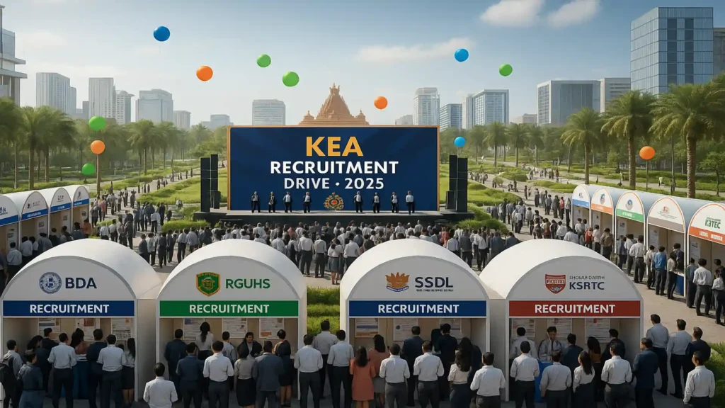 BDA, RGUHS, KSDL, KKRTC Recruitment