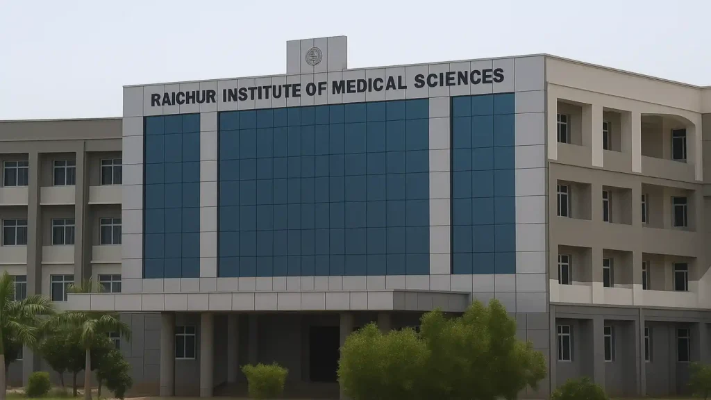 Raichur Institute of Medical Sciences Recruitment
