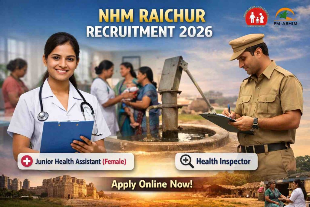 NHM Raichur Recruitment